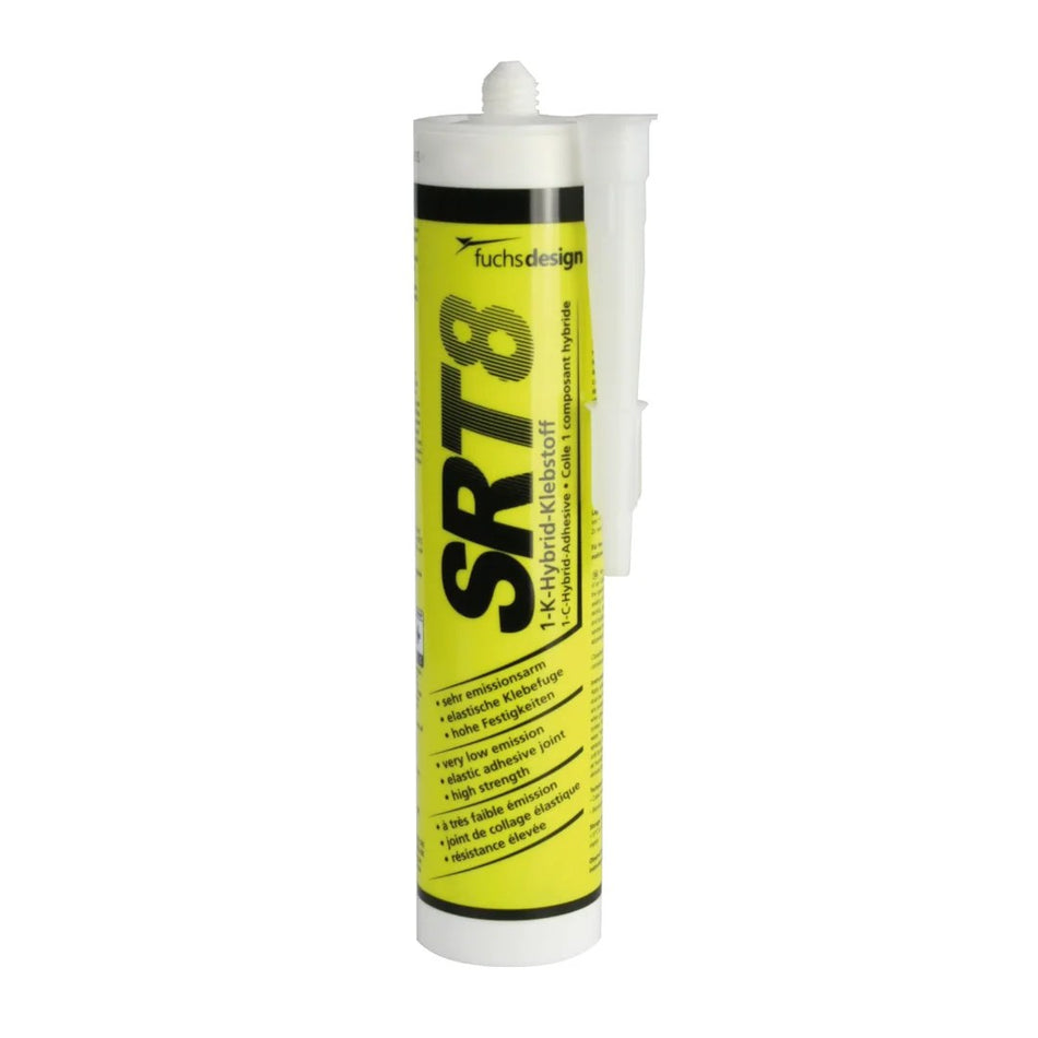 SRT8 QUICK-FIX monteringslim, 290 ml, Hvid