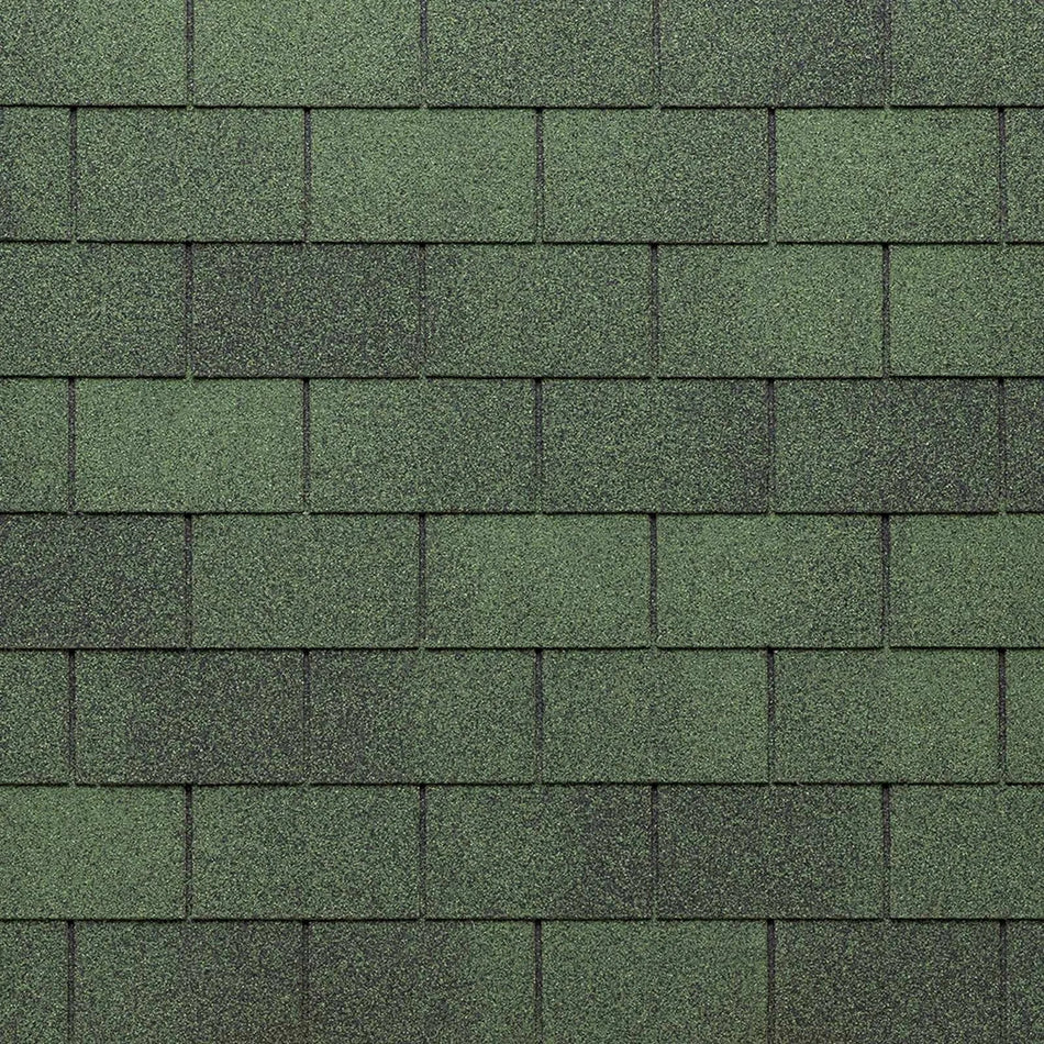 Bituminøse Shingles Tagpap, Tegola, Rektangulær, 3,5 m²/pakke, Grøn