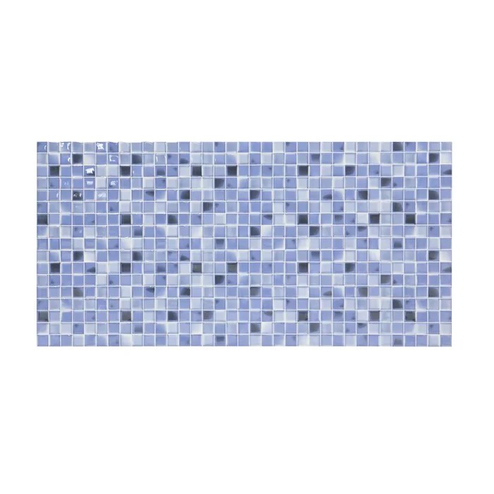 Badeværelse / køkken flise Trend Azul, 25 x 50 cm, blank, blå, mosaik look, 1,5 m2/pakke