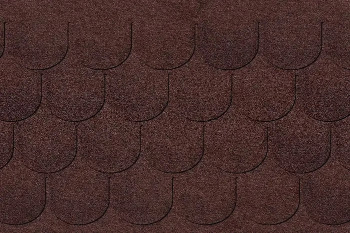 Bituminøs Shingles Tagpap, Gutta, 2,9 m²/pakke, 20 stk, Brun