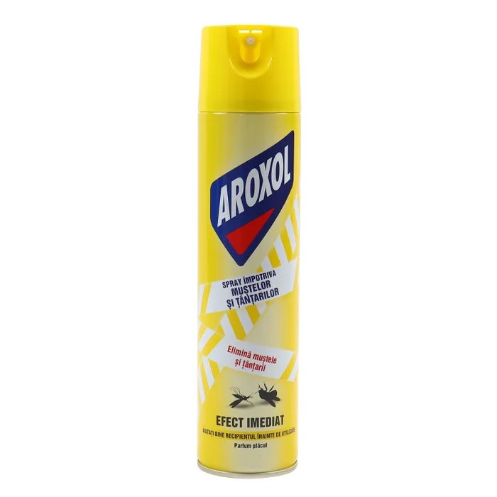 Aroxol flue/myggespray, Øjeblikkelig virkning, 400 ml