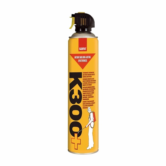 Aerosol insekticid til kravlende insekter Sano K300, 630 ml