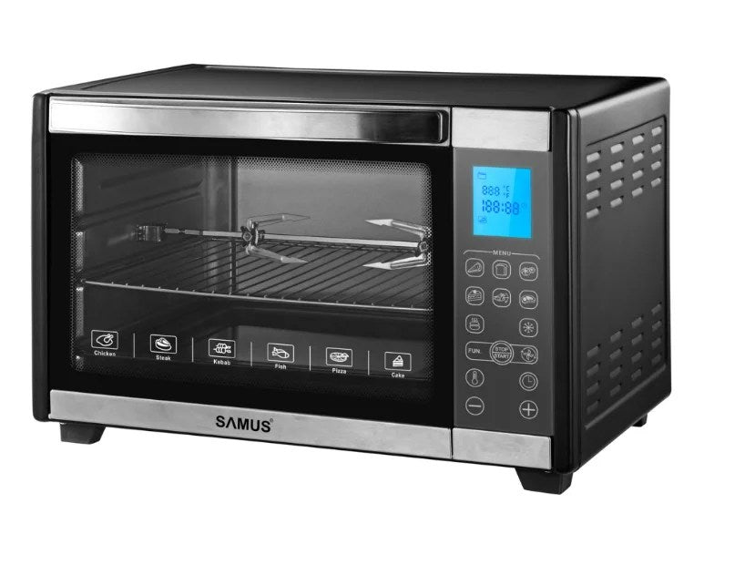 Mikroovn, 45 L, 2000 W, Bageplade, Grill, Grillspyd