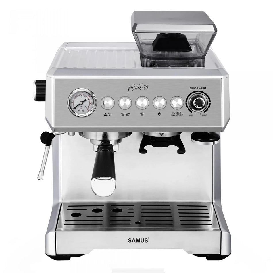 Espressomaskine med mælkeskummer, Kopvarmer, 1350W, 2,3 L