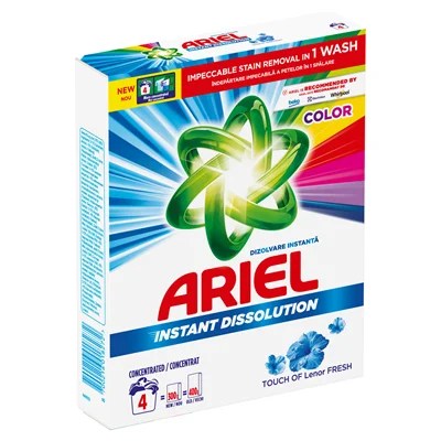 Ariel Touch of Lenor Color Vaskepulver 300 g