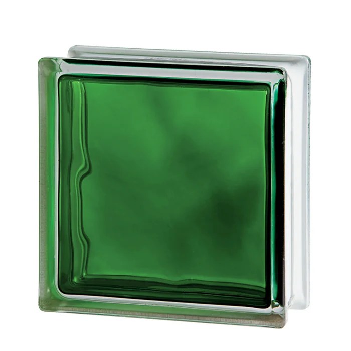 Glasbyggesten BRILLY Emerald 19x19x8 cm