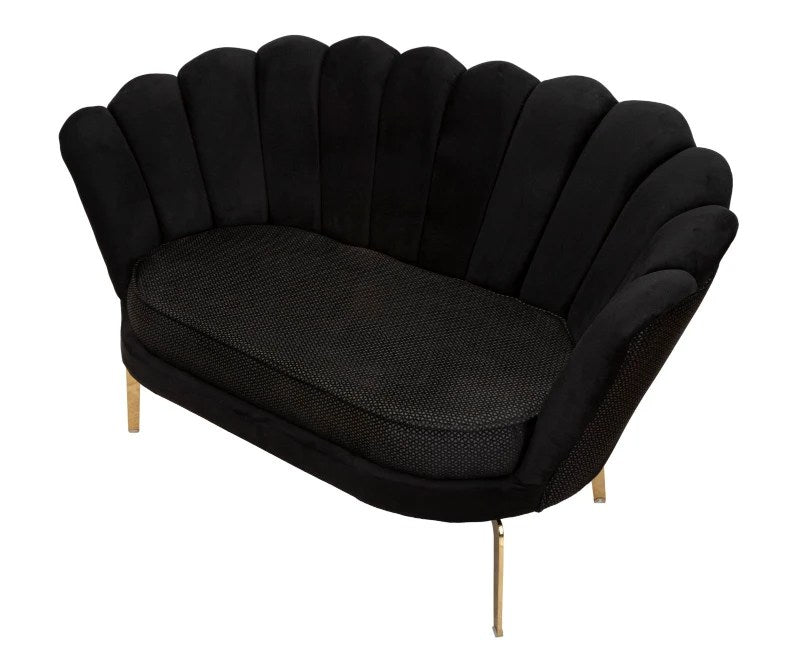 Mauro Ferretti sofa Vienna Plus, Sort, 136x76x78 cm