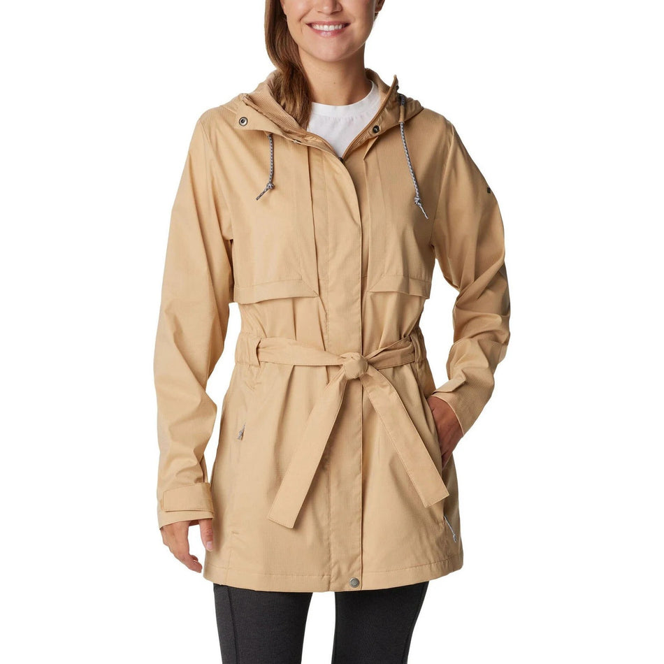 Columbia Pardon My Trench II Regnjakke, Beige, Dame