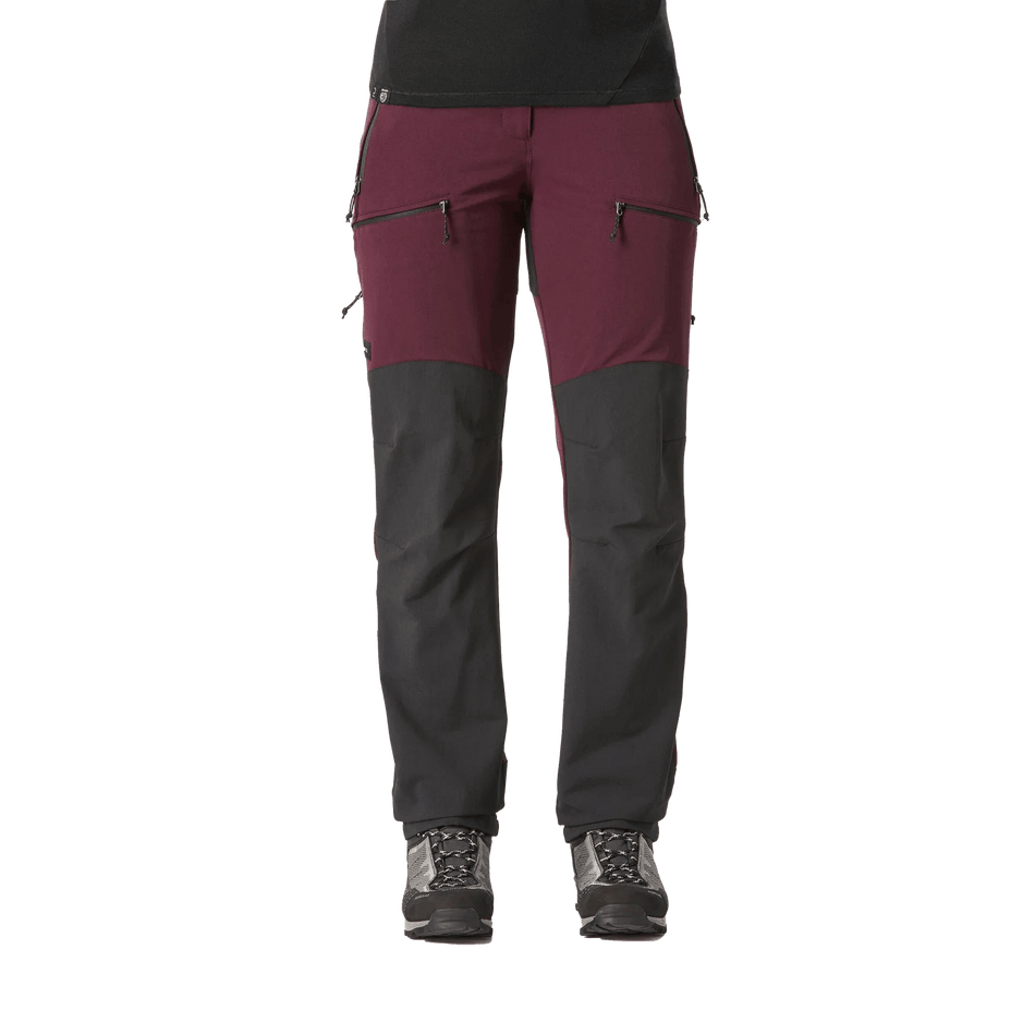 Vandafvisende zip-up bukser, Trekkingbjerg MT900, Dame